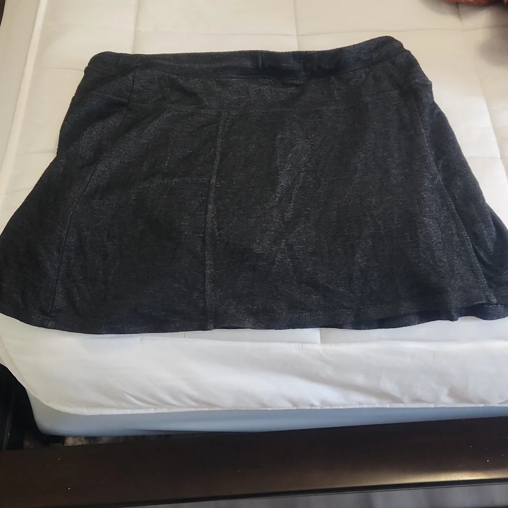 Green Tea Athletic Skort Gray Sports Athleisure Size Large - Picture 4 of 4